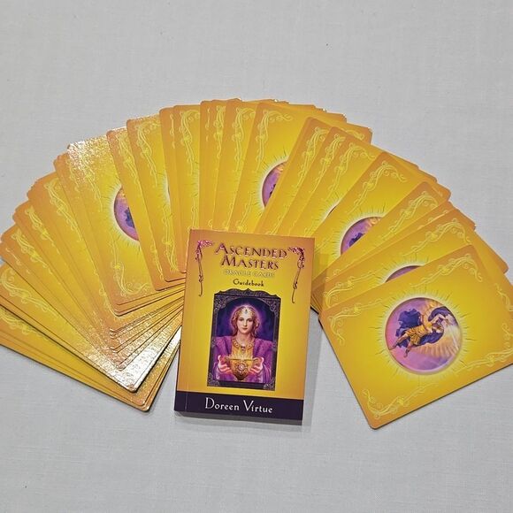Ascended Masters Oracle Cards 44 Card Deck and Guidebook Doreen Virtue Deities - Picture 6 of 11